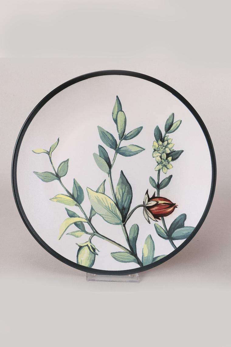 Çiçek Bahçesi Servis Tabağı 25 Cm 6 Adet - 18938-39-40-41-42-43
