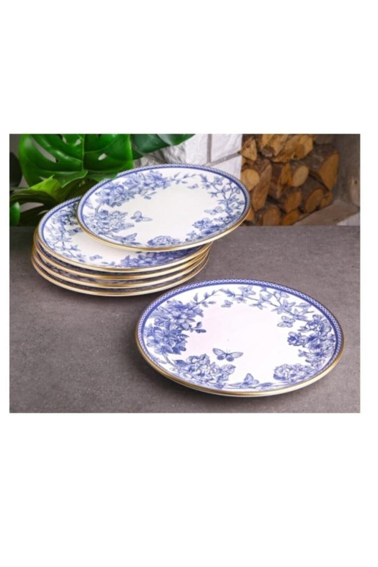 4185 Spring Seramik Servis Tabağı 6 Lı