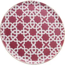 Store Morocco Fuşya Düz Tabak 28 Cm