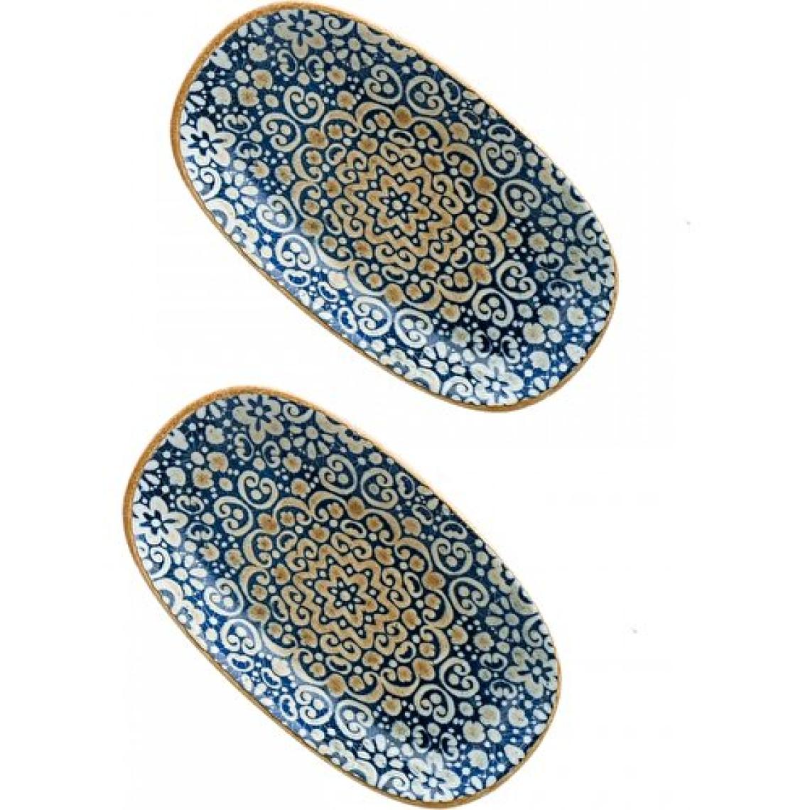 Bonna Alhambra 19 cm Oval Tabak 2'li