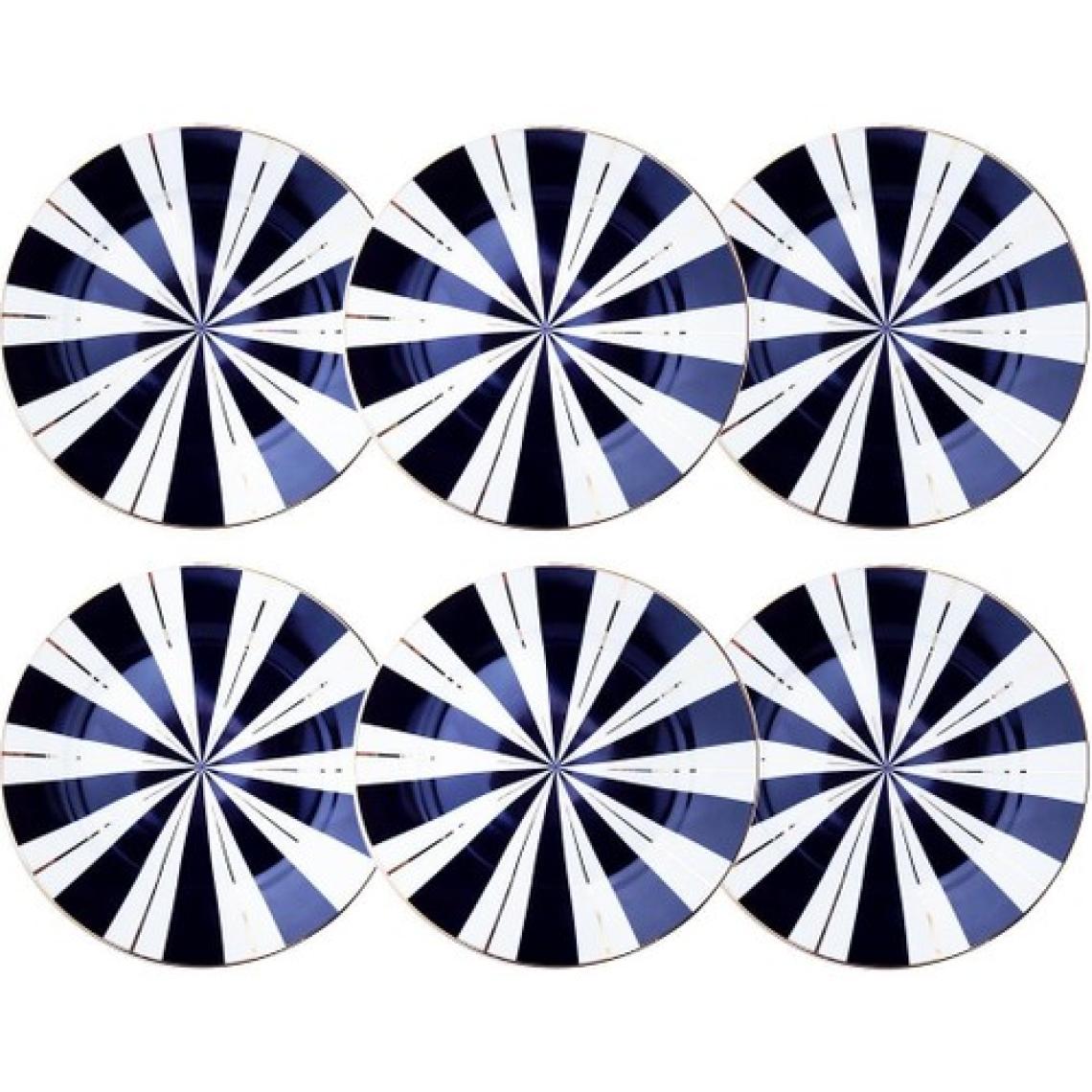 LuckyArt Odilia 6 Lı Servis Tabağı 20 cm