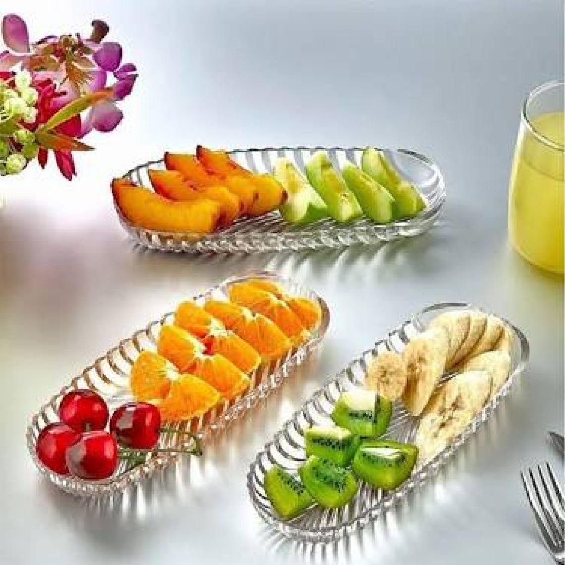 Kaveh Santa 2 Li Küçük Kayık Tabak 20 cm PL1256GCL