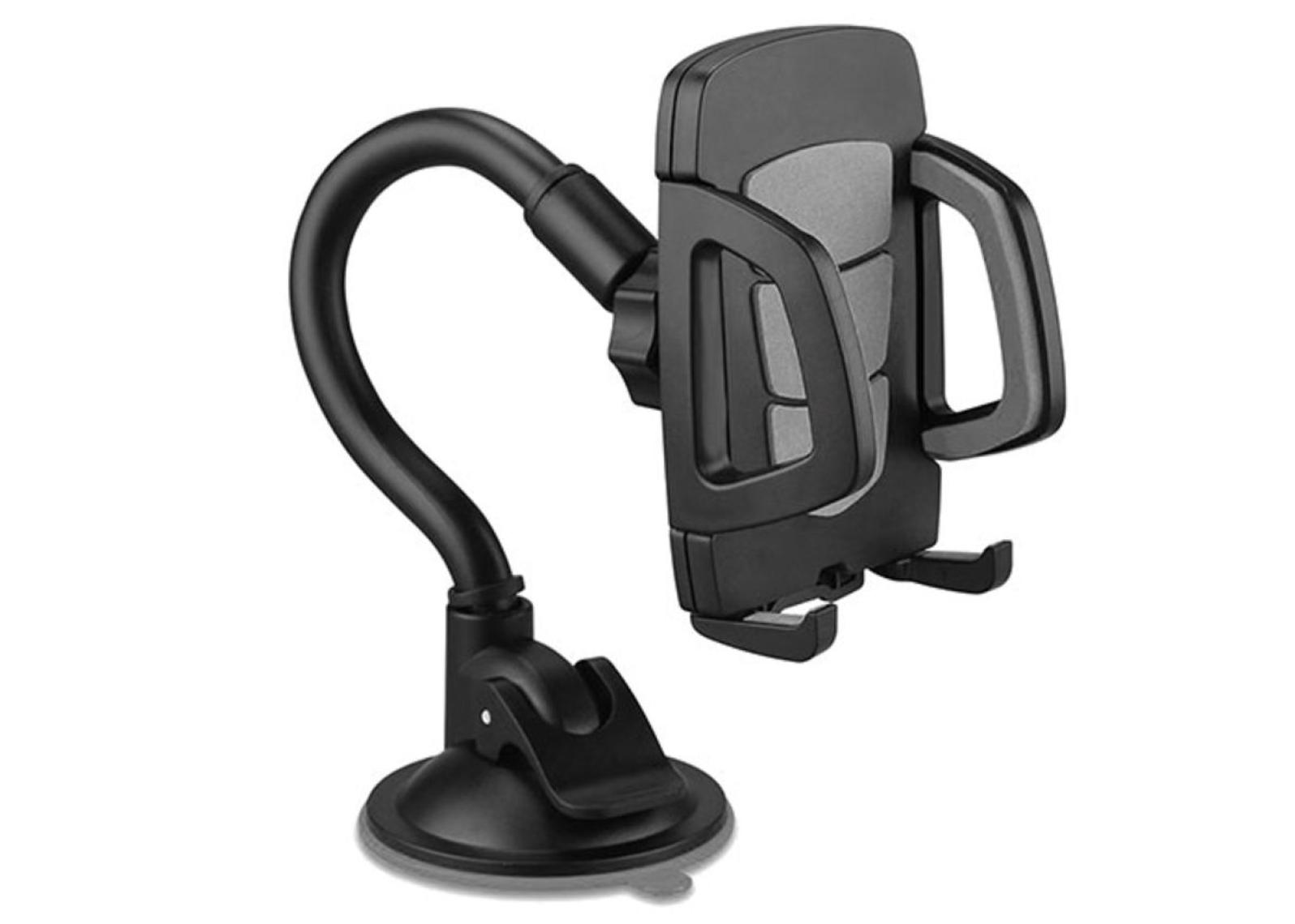 Hy-xh20 Vantuz Braketi 360 Derece Siyah/gri Telefon Tutucu