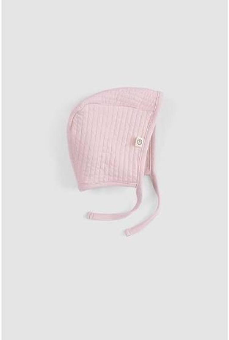 Little Gusto Kapitone Pembe Ingiliz Bebek Şapka