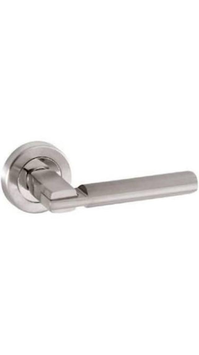 Sese Oda Rozetli Kapı Kolu Krom-Inox 200-73RO-21/53 Takım