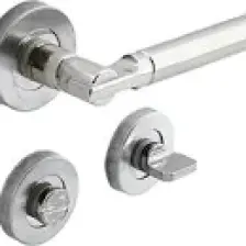 Nobel Kapı Kolu Rozetli Verda Wc Nikel Inox