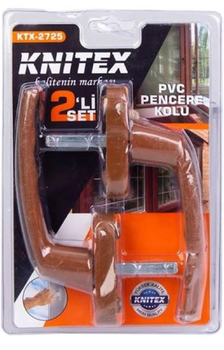 Knitex Pencere Kolu 2 Li Kahverengi Vakumlu KTX2725