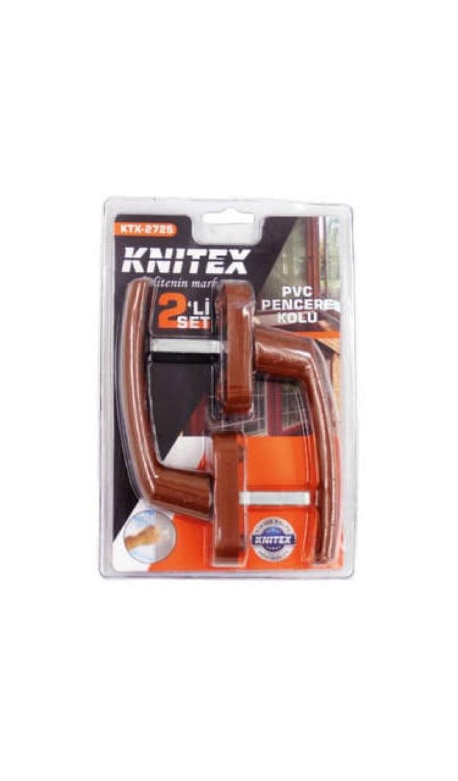 Knitex Pencere Kolu 2 Li Kahverengi Vakumlu KTX2725
