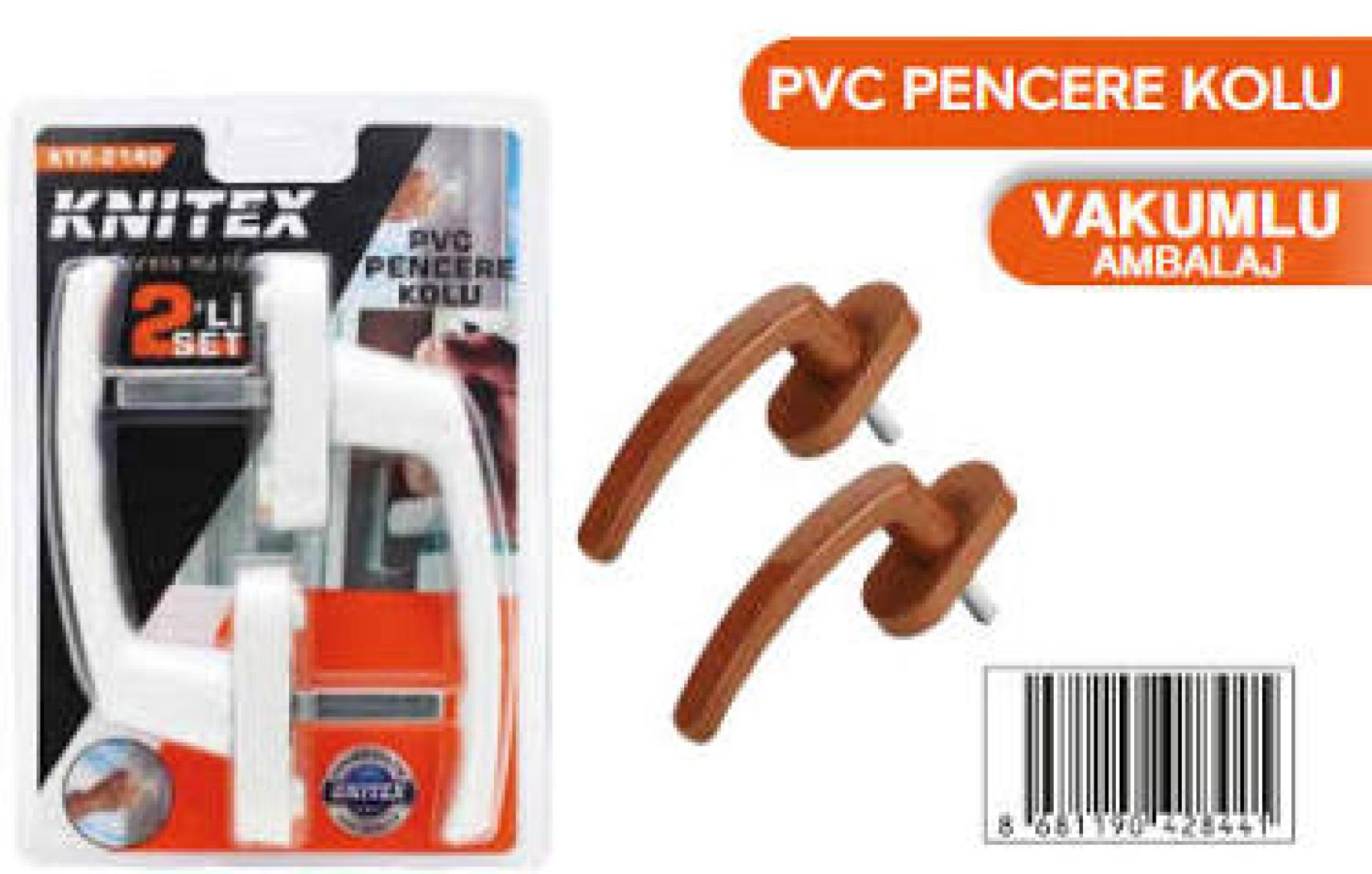 Knitex Pencere Kolu 2 Li Kahverengi Vakumlu KTX2725