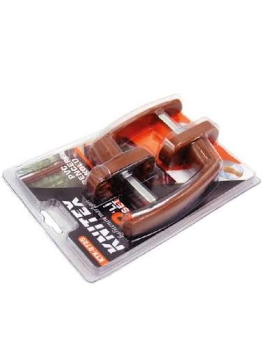 Knitex Pencere Kolu 2 Li Kahverengi Vakumlu KTX2725