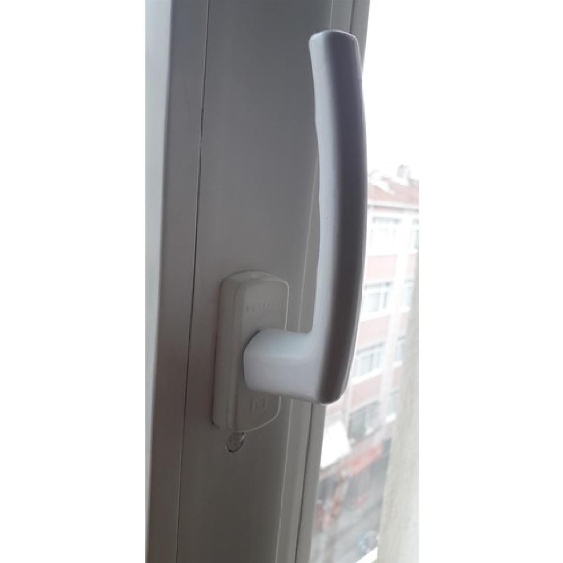 Pimapen Marka  Beyaz Pvc Pencere Kolu Alüminyum Kol