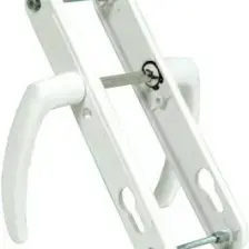 Pimapen Pvc Plastik Kapı Kolu Demirli Yale Beyaz