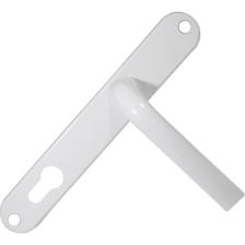 Pimapen Pvc Plastik Kapı Kolu Demirli Yale Beyaz