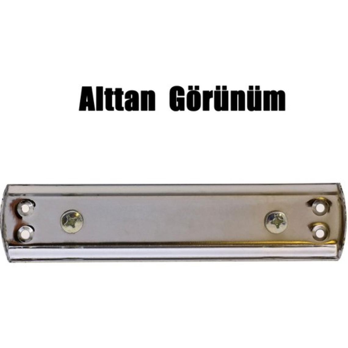 Nzb Çekme Kolu Kapı Tutma Kulbu 17,5 cm Krom Metal Kulp Kapı Tutamağı