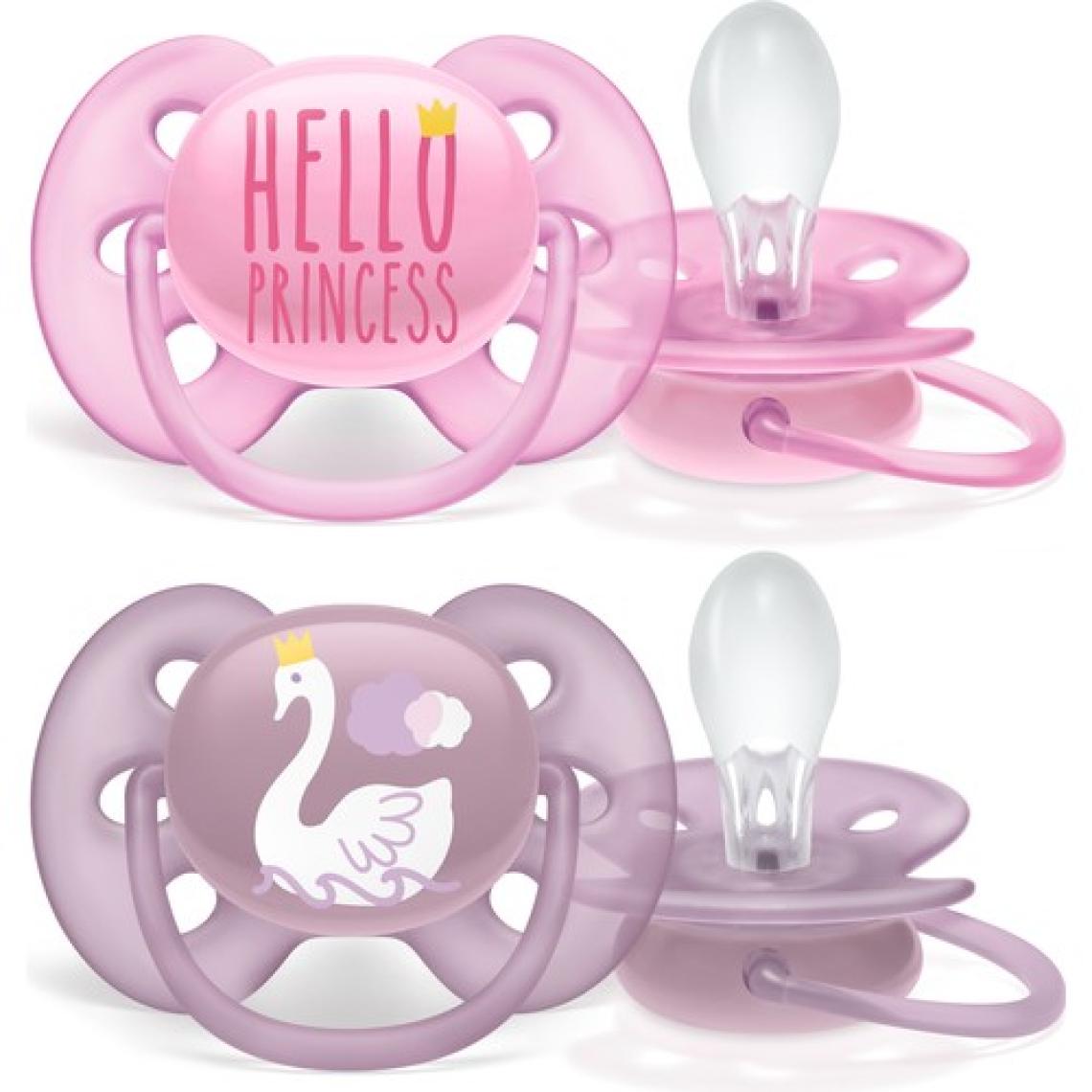 Philips Avent SCF223/02 Ultra Soft Kız 6-18 Ay 2'li Emzik