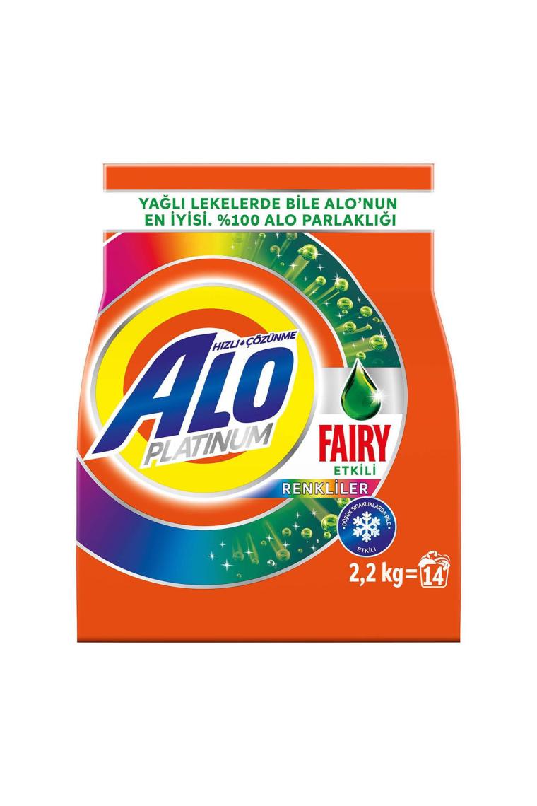 Platinum 2,2 Kg Fairy Etkili Renkliler Hızlı Çözülme Toz Deterjan