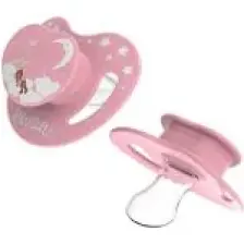 BabySoft Damak Uçlu Pembe Uyku Emziği 0 - 6 Ay