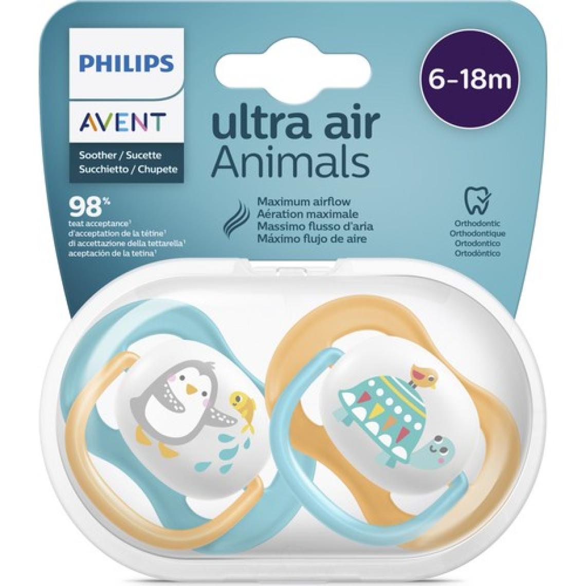 Philips Avent Ultra Air Emzik 6-18 Ay Erkek SCF080/07