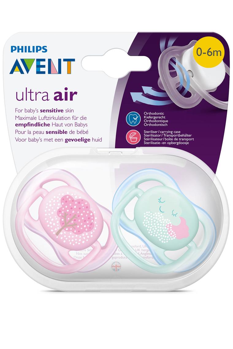 Philips Avent SCF343/20 Ultra Air 0-6 Ay 2'li Kız Emzik