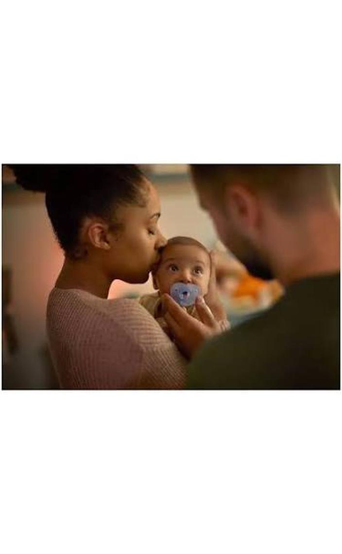 Philips Avent Soothie Ortodontik Saklama Kutulu 2li Emzik 0-6 Ay - Erkek
