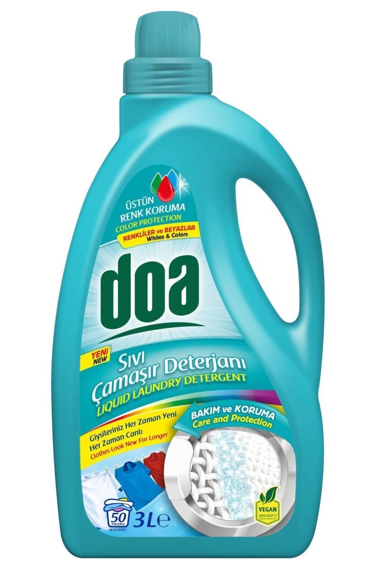 Sıvı Çamaşır Deterjanı Renkliler Ve Beyazlar /3000ml