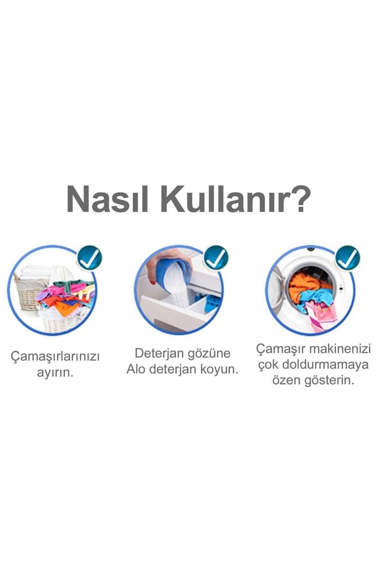Alo Aqua Pudra Kar Çiçeği Ferahlığı Beyazlar ve Renkliler için 4 kg Toz Deterjan