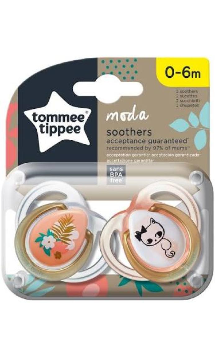 Tommee Tippee 2x Moda Emzik 0-6 Ay Kız