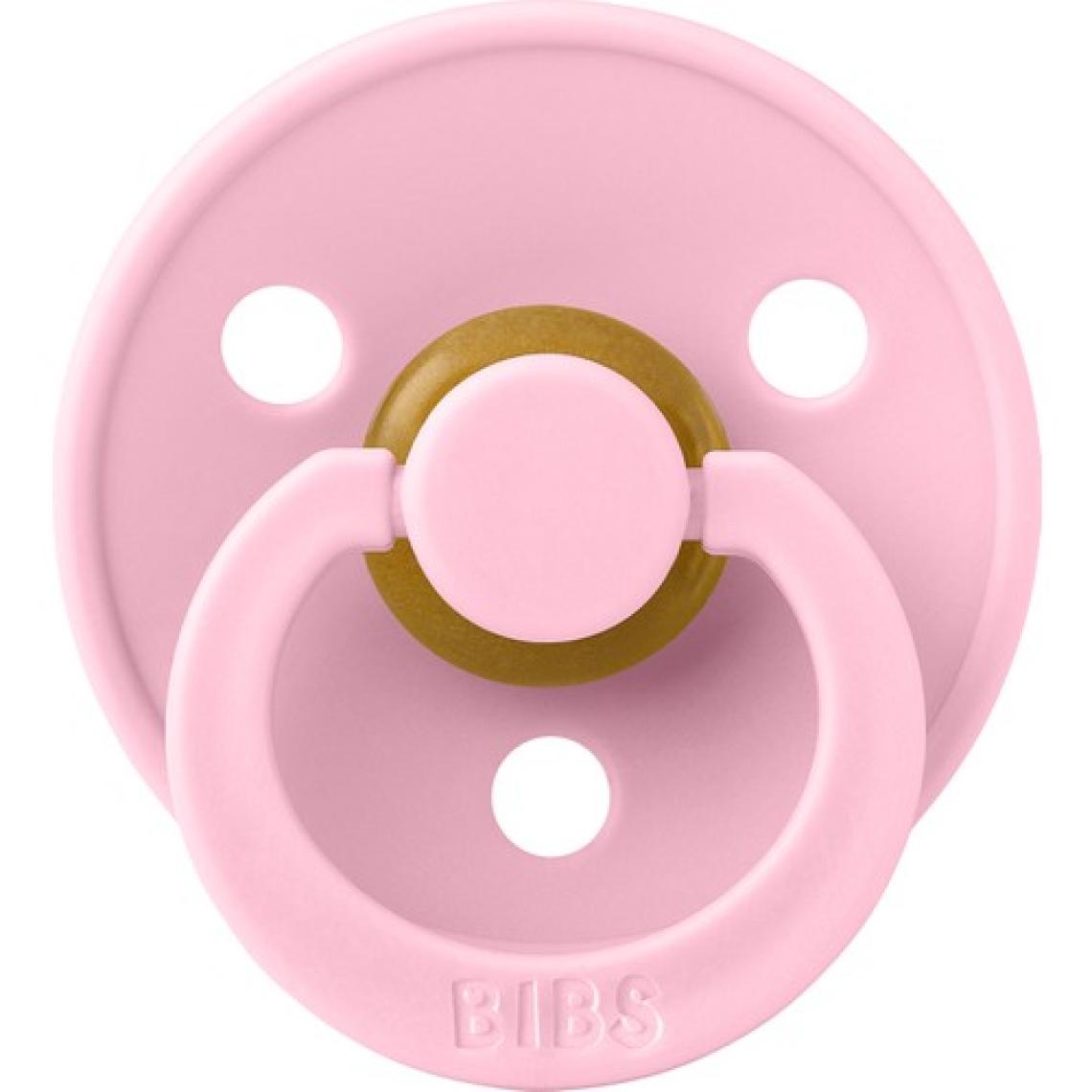 Bibs Colour Kauçuk 0-6 Ay Emzik Baby Pink