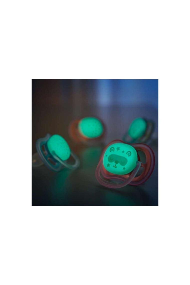 Philips Avent SCF376/22 Ultra Air Night Karanlıkta Parlar Gece Emziği 6-18 ay Kız