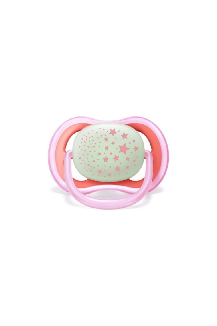 Philips Avent SCF376/22 Ultra Air Night Karanlıkta Parlar Gece Emziği 6-18 ay Kız