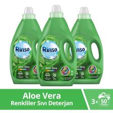 Sıvı Deterjan Aloe Vera Renkiler 3lt 3 Adet