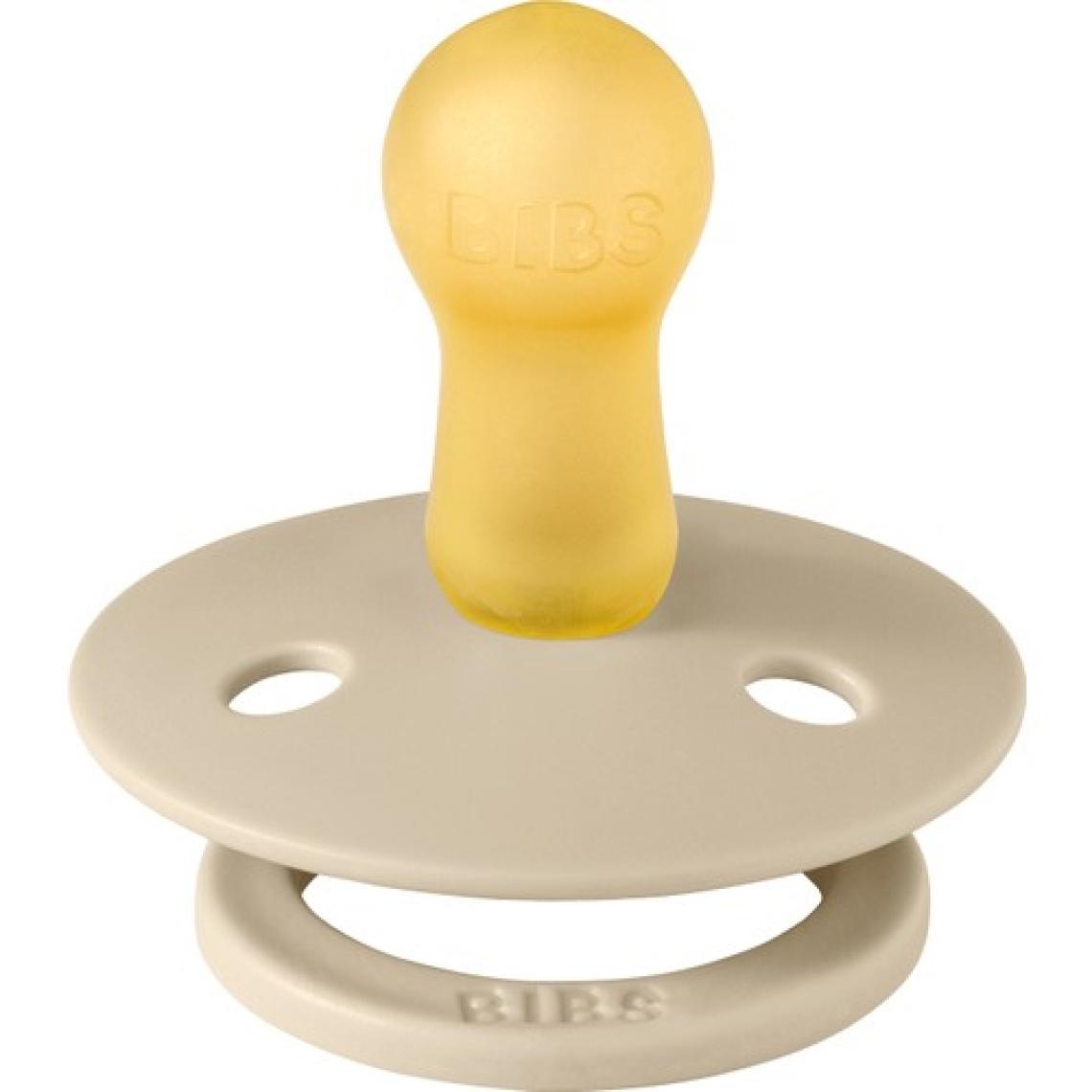 Bibs Kauçuk Emzik Vanilla - 6-18 Ay