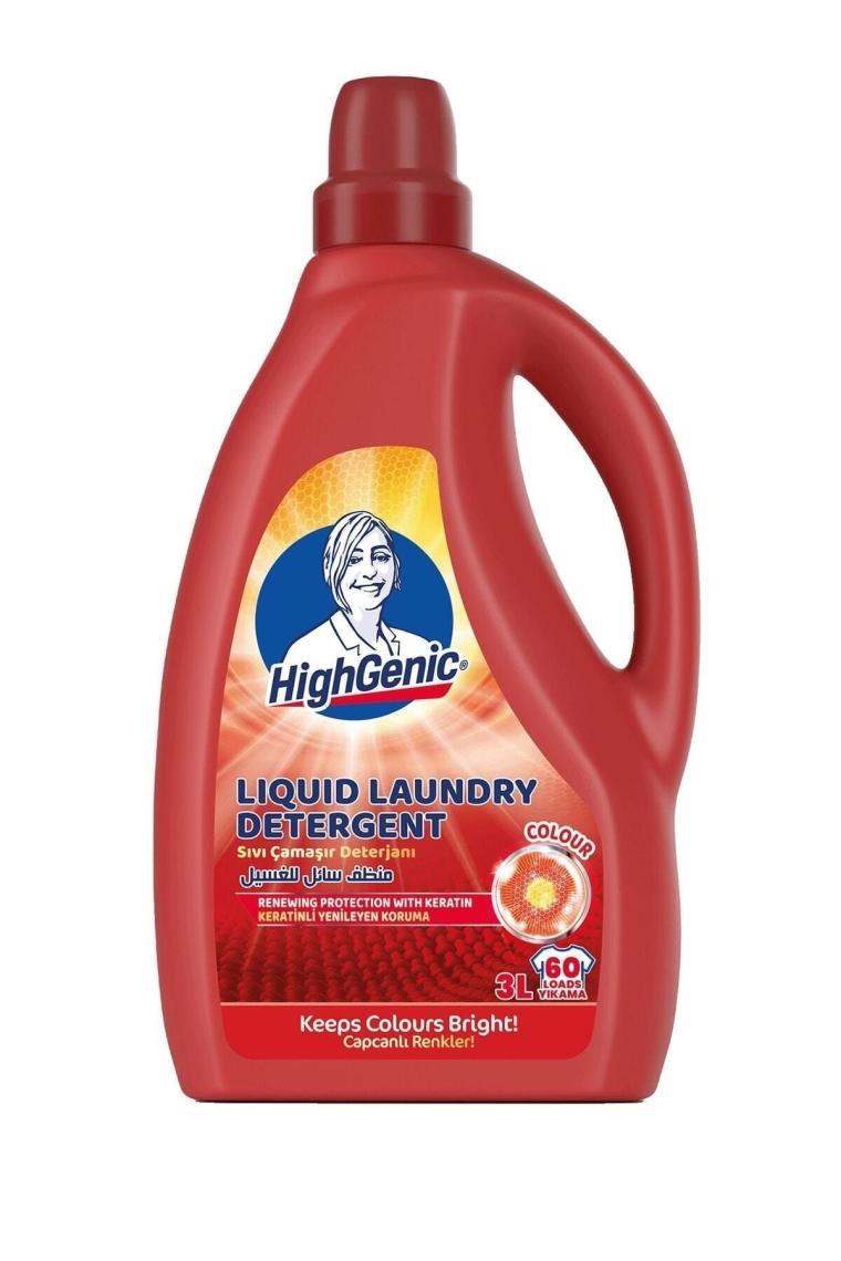 Sıvı Çamaşır Deterjanı Renkliler 3 Lt
