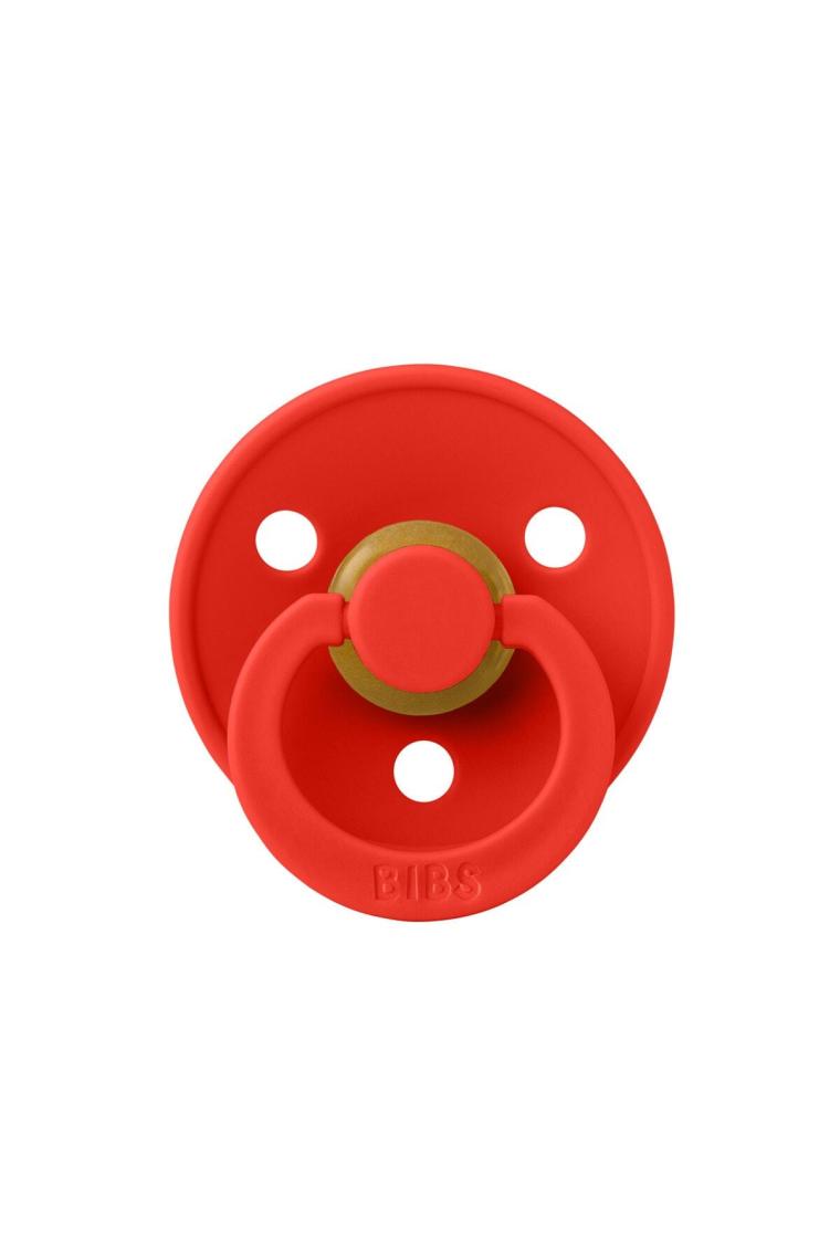 Bibs Colour Kauçuk 0-6 Ay Emzik Candy Apple