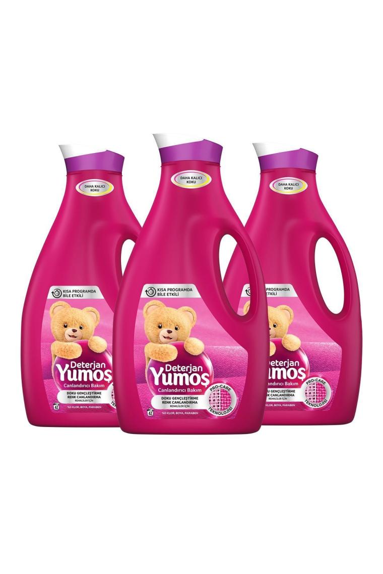 Sıvı Bakım Çamaşır Deterjanı Renkli Giysiler Için Renk Korumada Daha Iyisi Yok 2520 ml 3 Adet