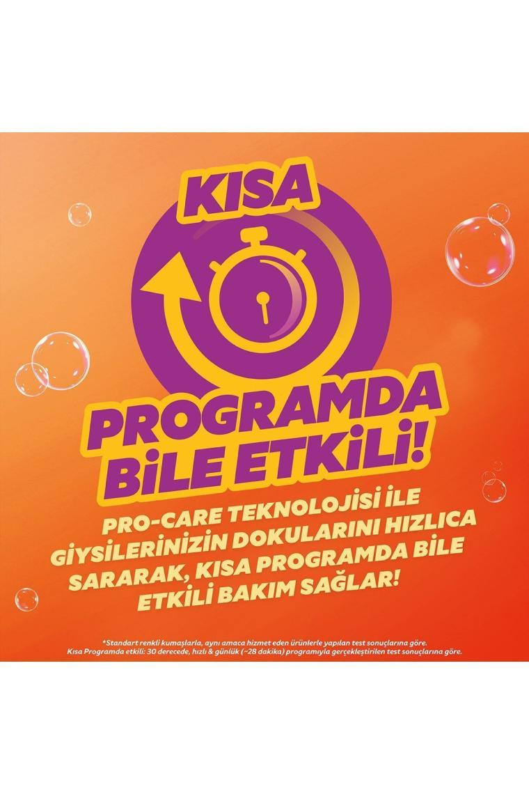 Sıvı Bakım Çamaşır Deterjanı Renkli Giysiler Için Renk Korumada Daha Iyisi Yok 2520 ml 3 Adet