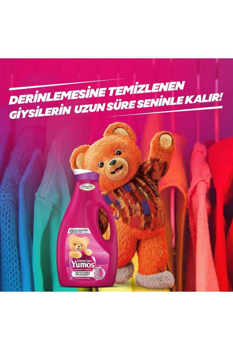 Sıvı Bakım Çamaşır Deterjanı Renkli Giysiler Için Renk Korumada Daha Iyisi Yok 2520 ml 3 Adet