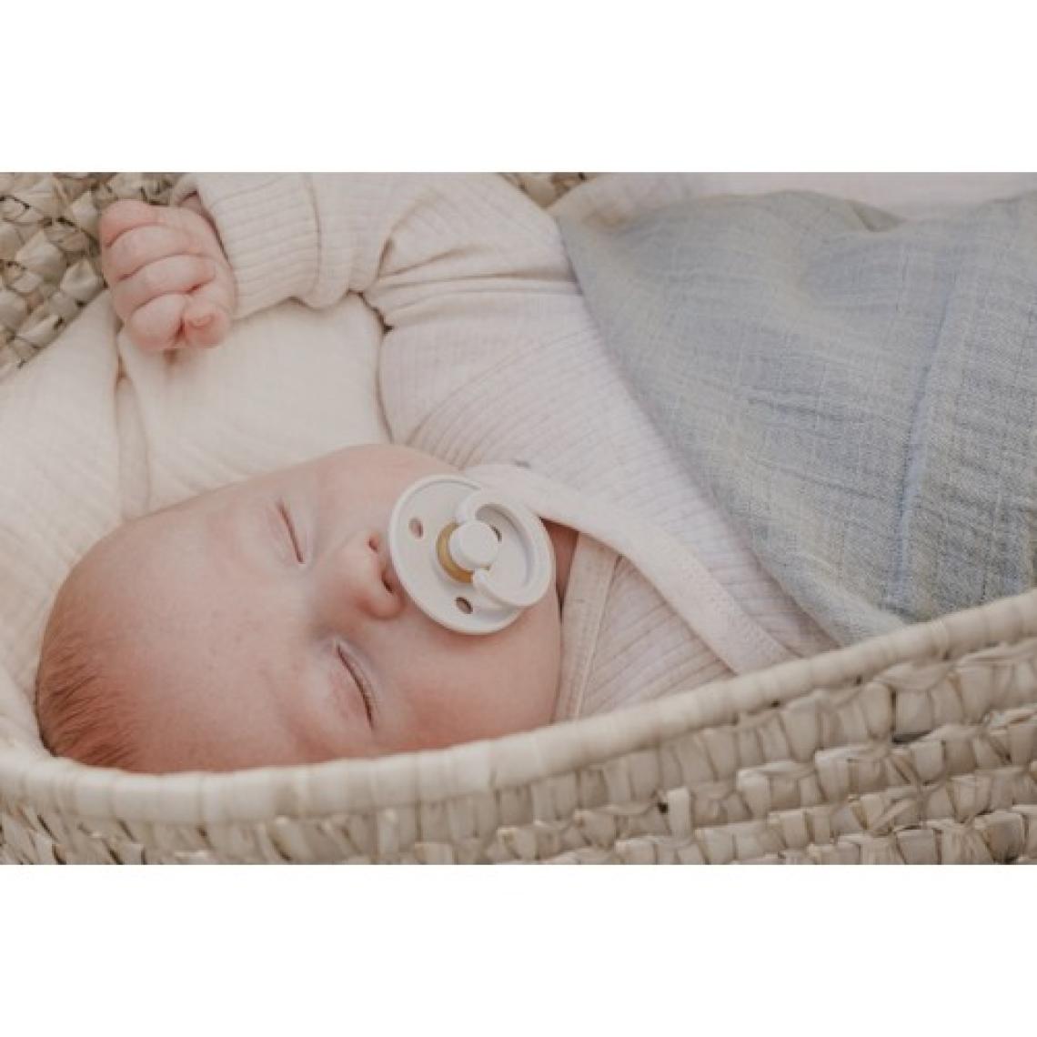 Bibs Colour Kauçuk Emzik - Ivory 0-6 Ay