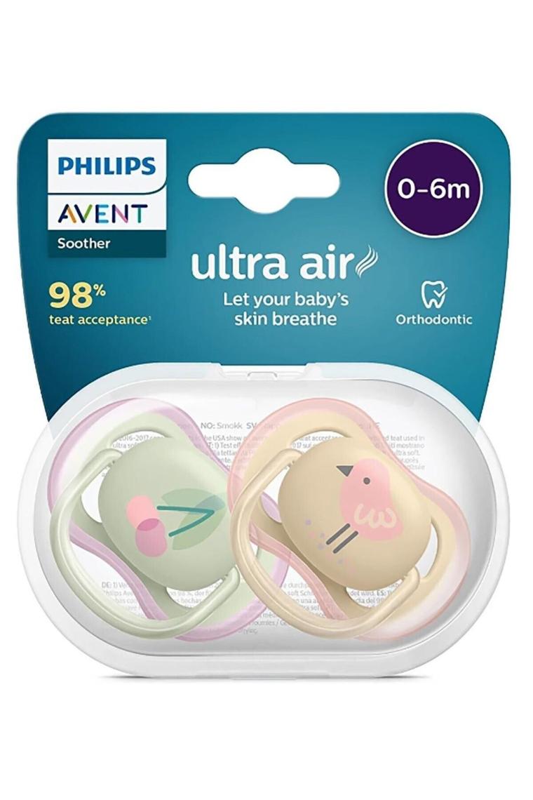 Philips Avent SCF085/13 Ultra Air 0-6 Ay 2'li Kız Emzik