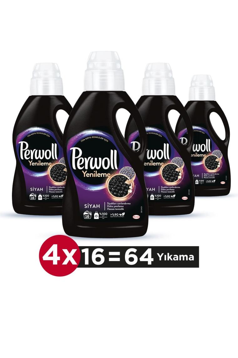 Perwoll Siyah & Doku Sıvı Deterjan 50 Yıkama 3 lt