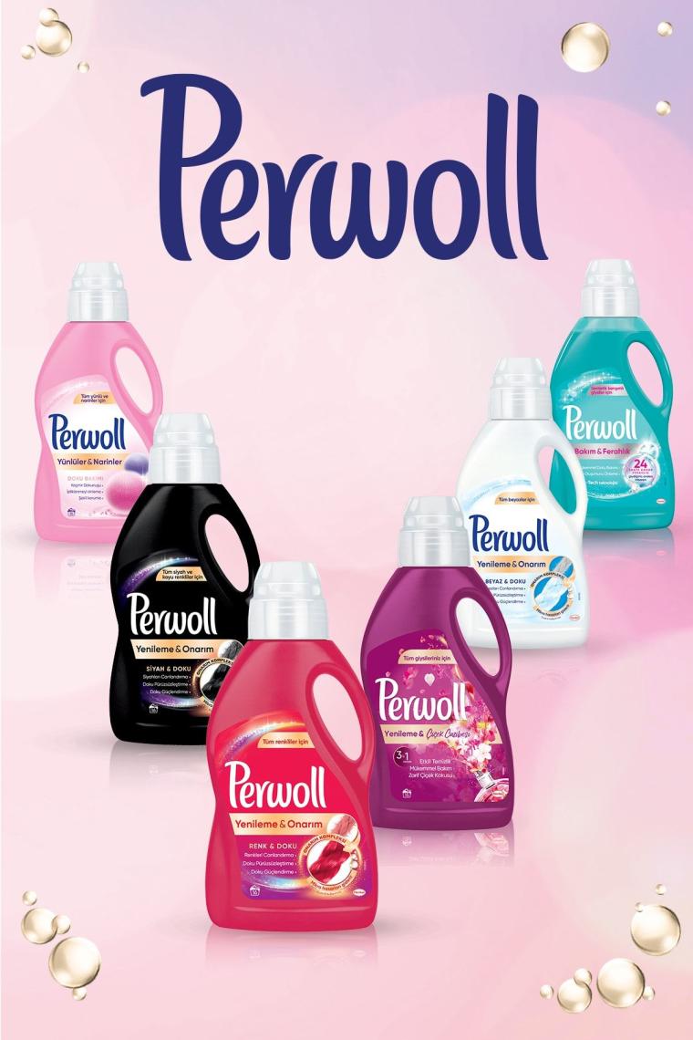 Perwoll Siyah & Doku Sıvı Deterjan 50 Yıkama 3 lt