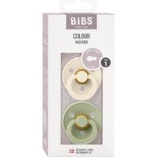 Bibs Colour Ikili Emzik - Sage /  Ivory
