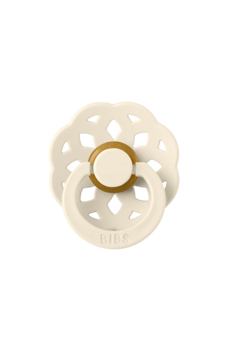 Bibs Boheme Kauçuk 0-6 Ay Emzik Ivory