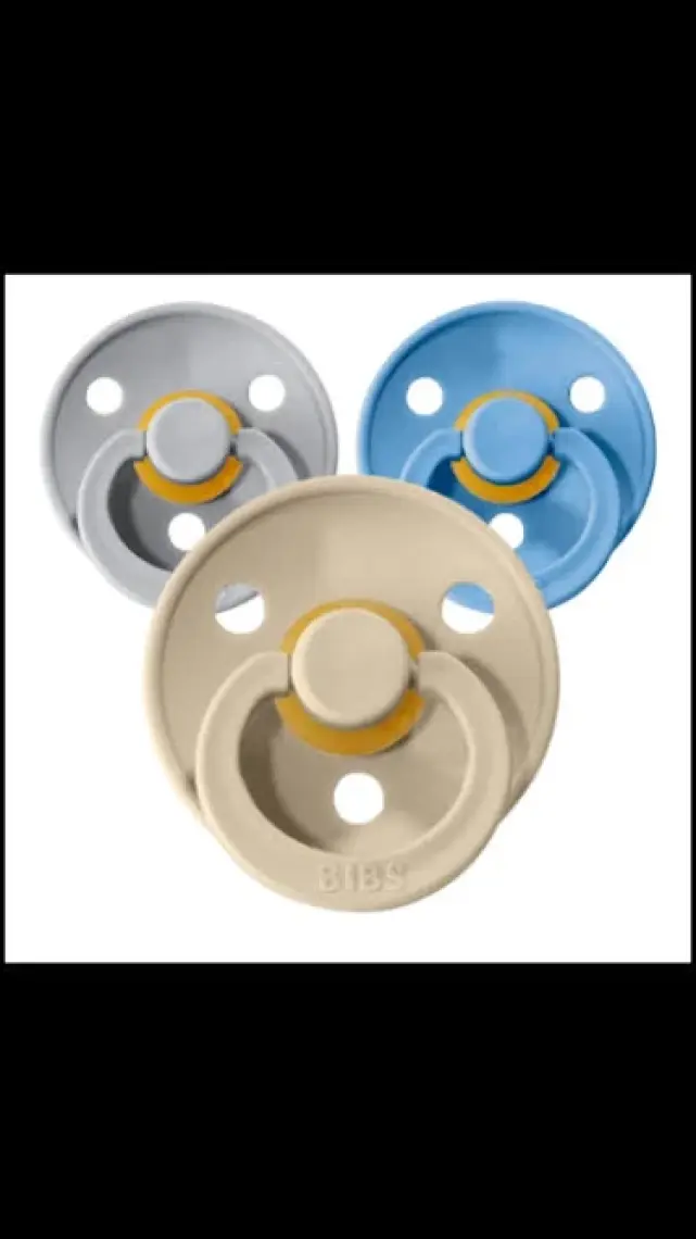 Bibs Colour Kauçuk Emzik - Ivory 18+ Ay