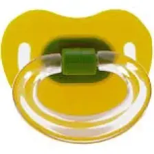 Tombik Damaklı Silikon Emzik (%0 BPA) 3 Ay+ / Limon