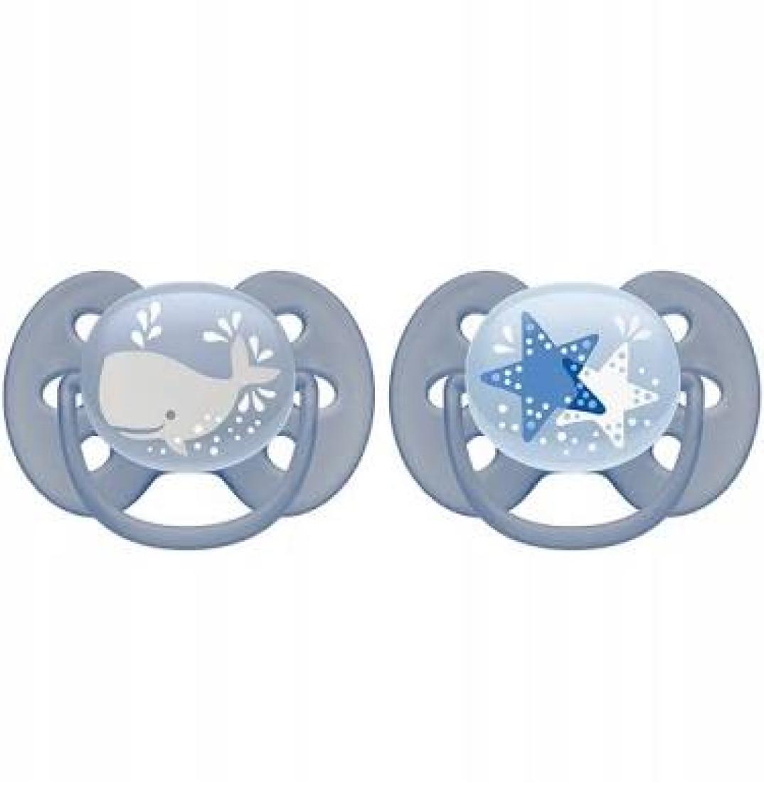 Philips Avent Ultra Soft Emzik 6-18 Ay 2li Erkek SCF223/03