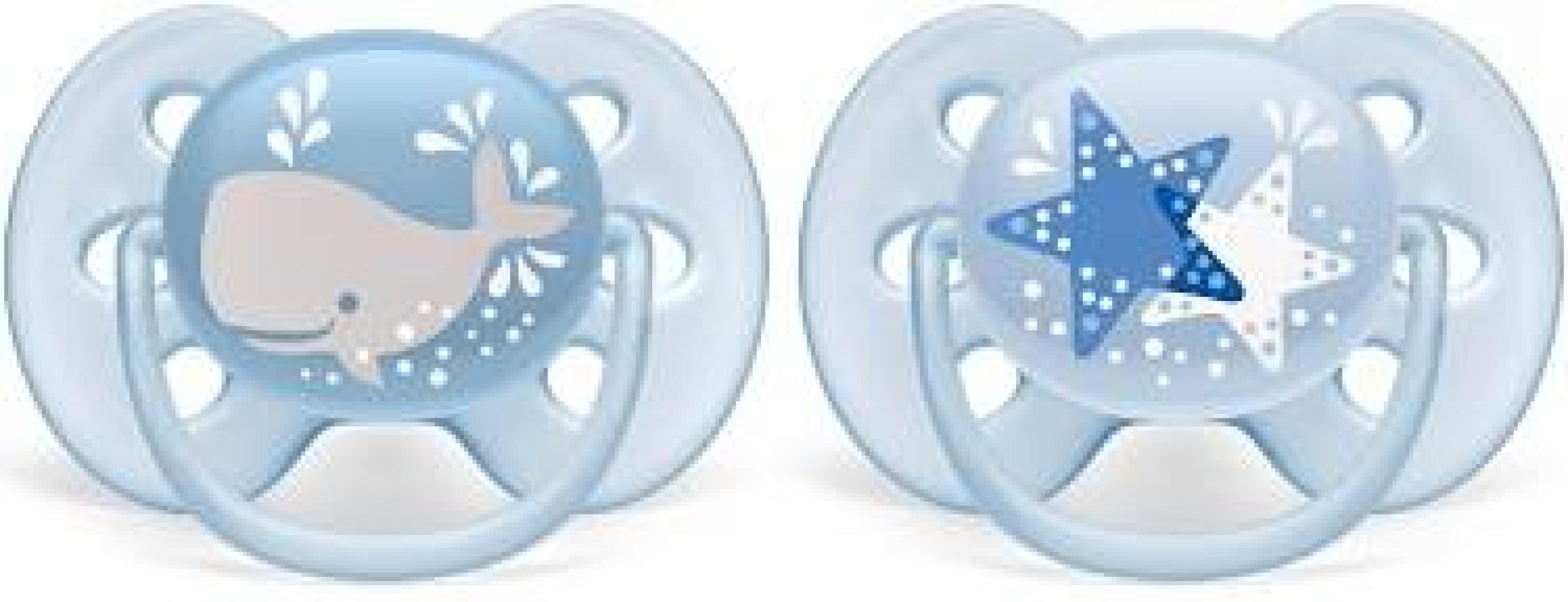 Philips Avent Ultra Soft Emzik 6-18 Ay 2li Erkek SCF223/03