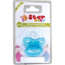Star Baby Silikon Damaklı Emzik No.3