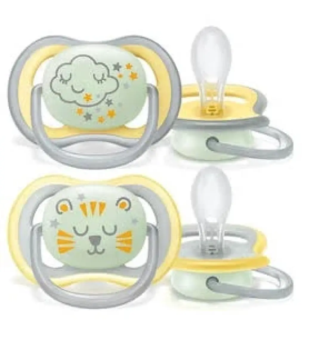 Philips Avent Ultra Air Nighttime Karanlıkta Parlar Gece Emziği +18 Ay