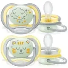 Philips Avent Ultra Air Nighttime Karanlıkta Parlar Gece Emziği +18 Ay
